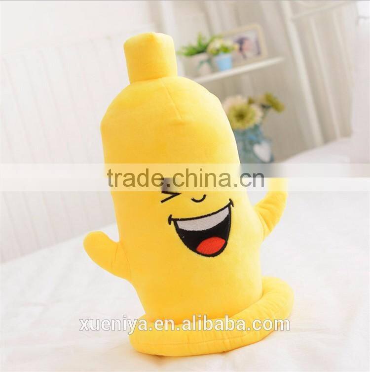 As The Gift Hot Sale Sex PP Cotton Emoji Pillow Plush Toy