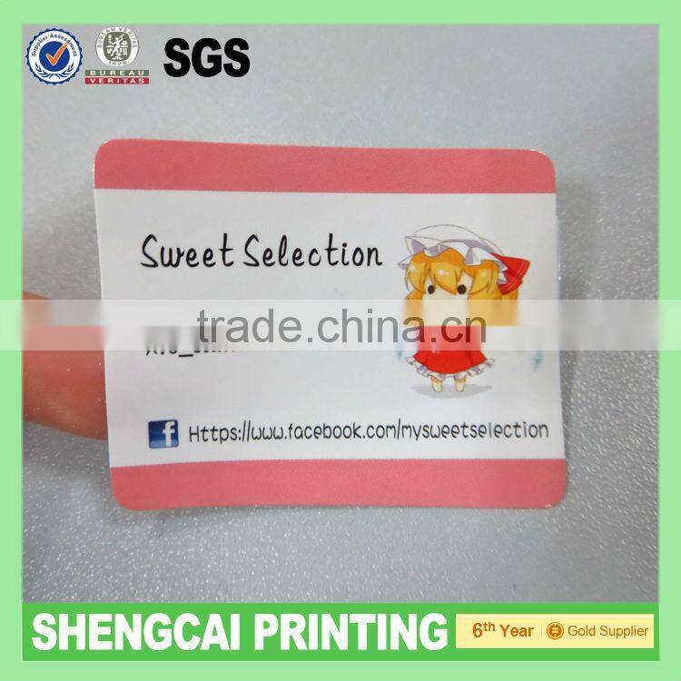 Factory color sticker labels guangdong GZSC-AS010