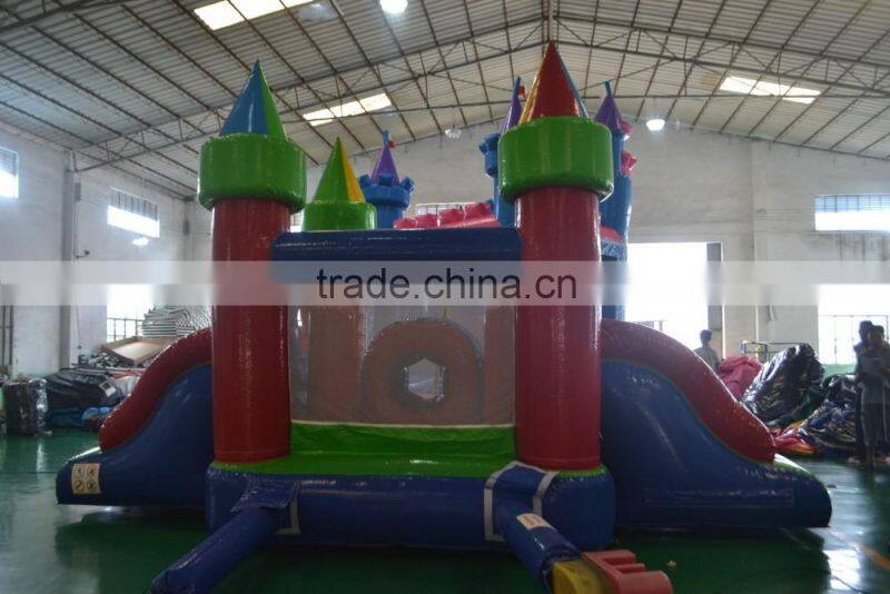 Strong PVC small size outdoor inflatable castle bouncer
