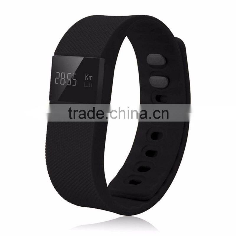 LCD pedometer calorie counter watch bracelet