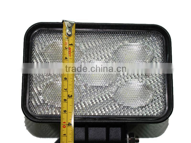 5.7 Inch Square 12v 50w led work light For Off Road Atv Suv Ip68 RoHS Certificated Gold Supplier