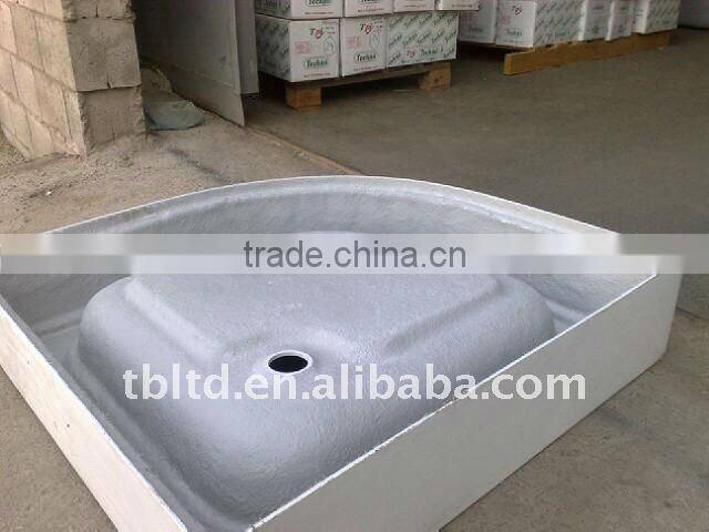 hot square Tangbiao 900*900*150mm acrylic shower tray TB-T003