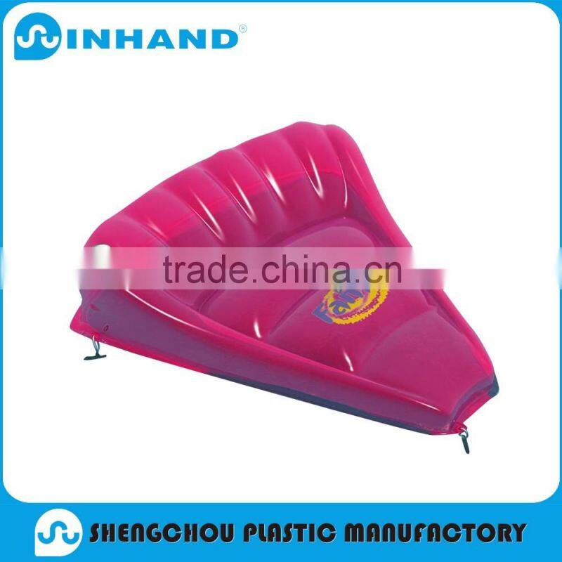 Air mattress/ Red Transparent Float Loungers/water bed float/air mattress camping/pool float /inflatable pool float
