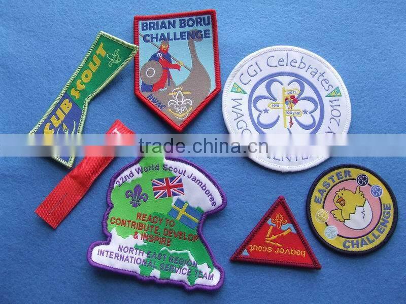 woven patch for clothing