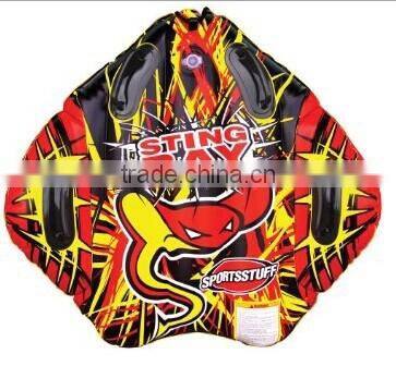 Heavy duty inflatable snow tubes 2 persons snow sled