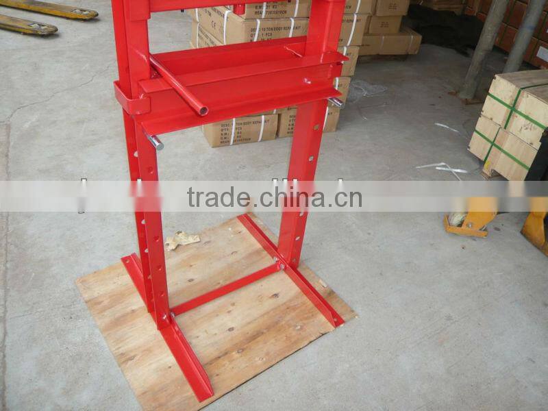 Hydraulic shop press with CE and ISO