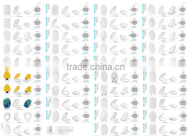 Hot Sale Square Seat Cover With Slow Close Hinges