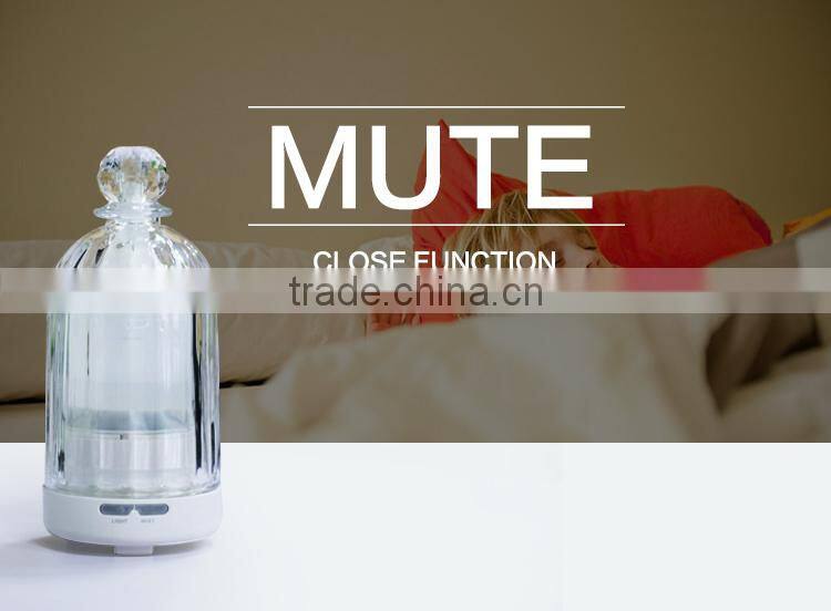 GLASS AROMISTER Ultrasonic Aroma Diffuser,Air Humidifier Purifier, Wholesale Aromatherapy Diffuser w/1 year warranty