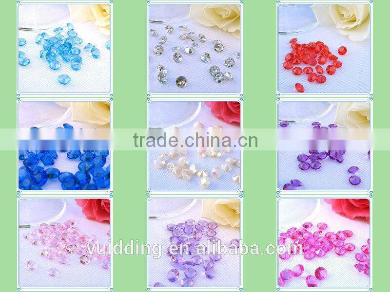 Wholesale Acrylic Clear Diamond Confetti For Wedding Supplies