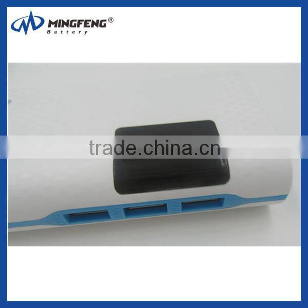 crazy selling power bank with three usb ports real capacity 8000mah For iPhone