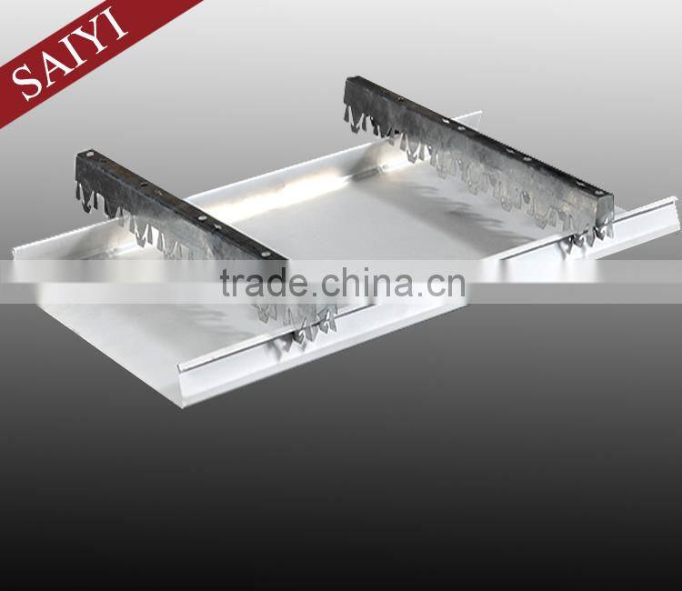 Alumium suspended strip artistic ceiling