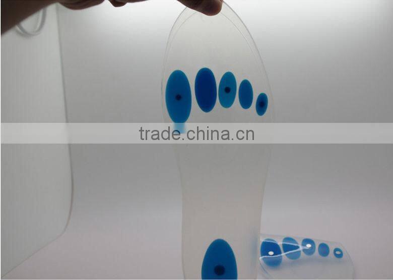 High quality silicone gel insoles for shoes of long lasting comfort & protection for W/M
