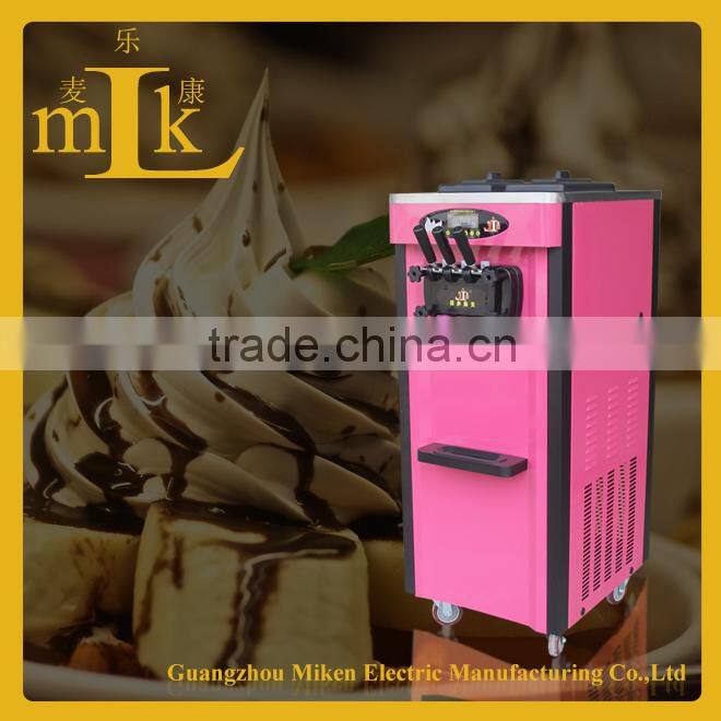 Soft Serve Ice Cream Making Machine Stainless Steel Table Style 220V/60Hz