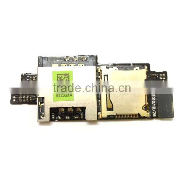 for htc desire hd g10 a9191 sim card holder flex cable
