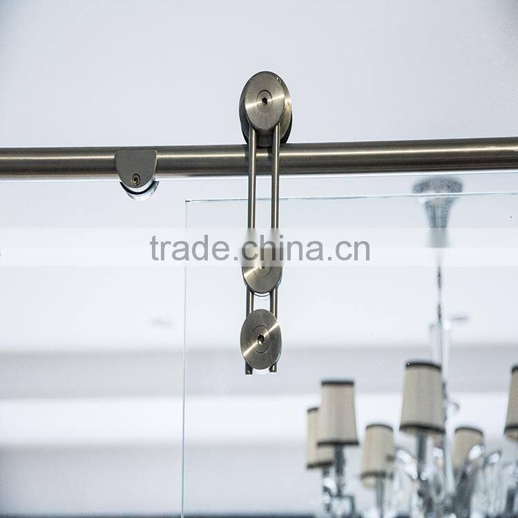 FOSHAN greenhouse glass works Glass door roller for hanging sliding door rollers system