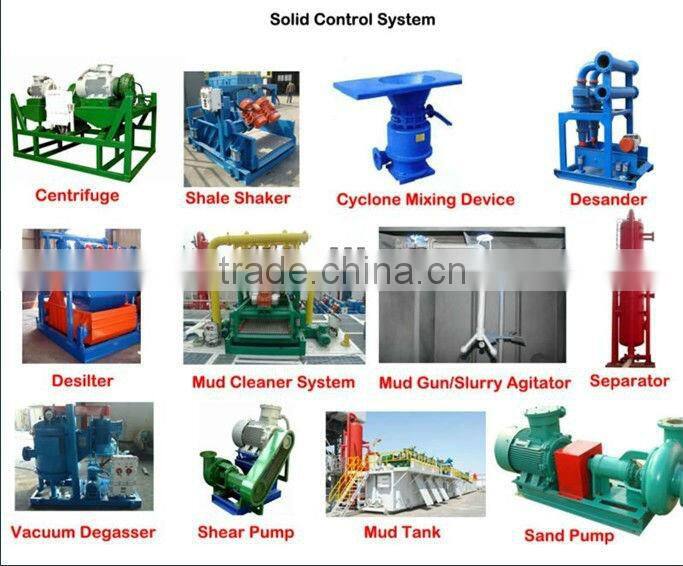 Well Drilling Mud Solid Control Equipments