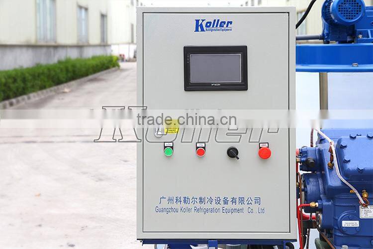 2016 Commercial Dry Flake Ice Maker Machine with Ice Bin for seafood processing