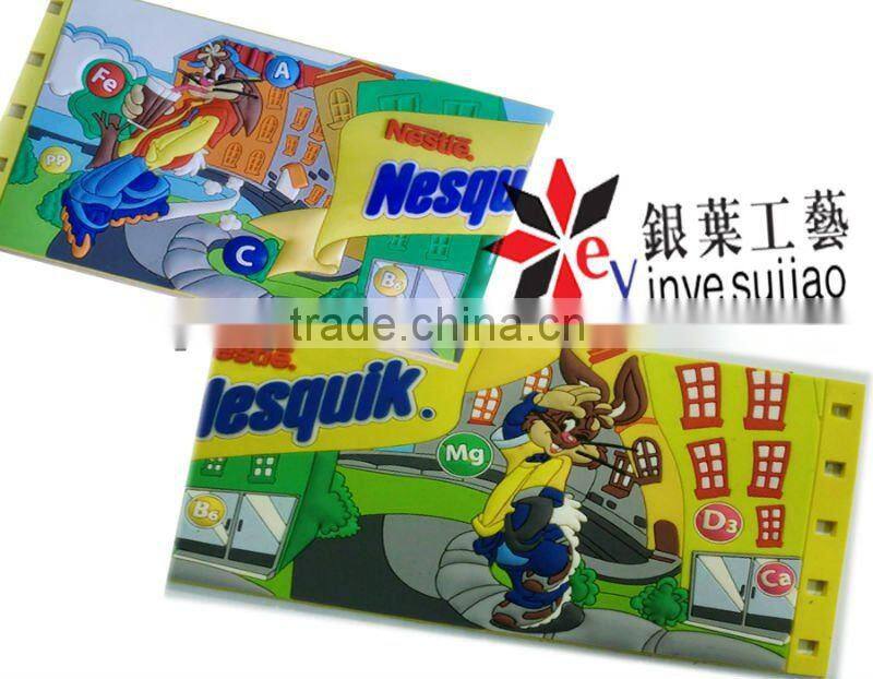 popularity gift 3D cartoon soft PVC mugs and cups