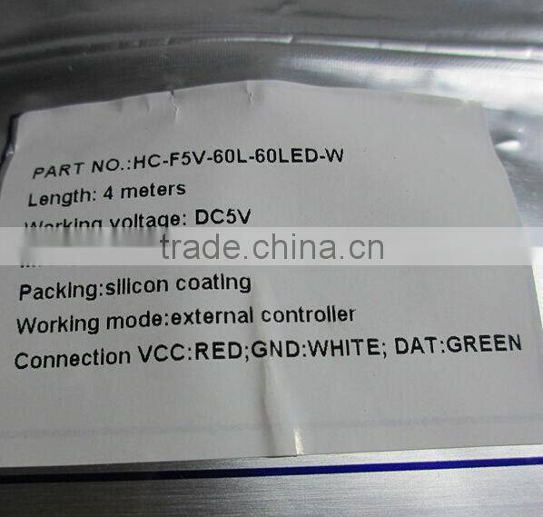 5v ws2812b addressable led strip