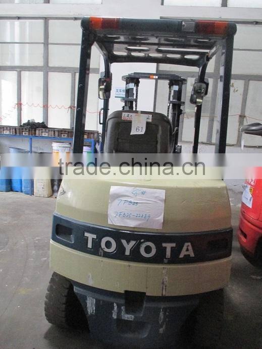 Toyota electric forklift 2.5 ton for sale, used forklift battery