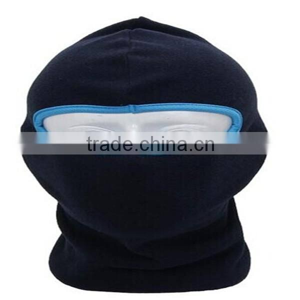 2015 New Fashion Men Multifunction Mask Cap Balaclava One Holes 100% Acrylic Hats Neck Warm Hood Outdoor