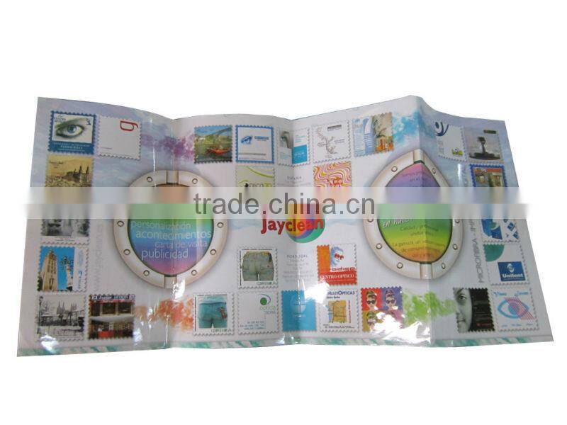 Glossy Laminate Parallel Folding Brochure Printing