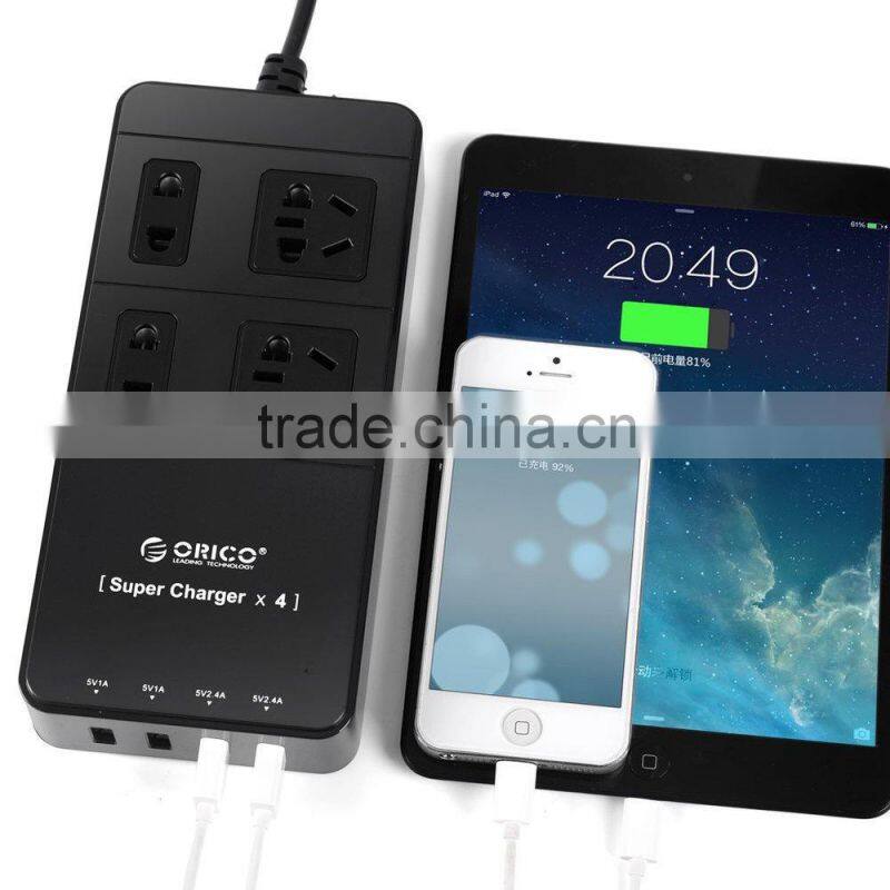 2015 new product US power extension cord/Smart Power Strip with usb charging ports