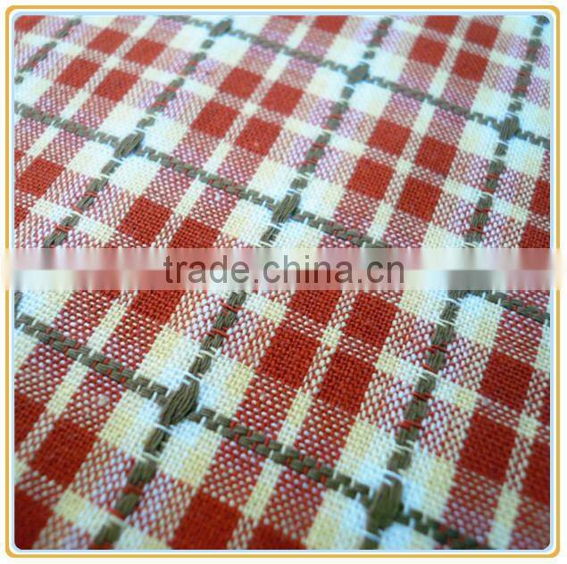 100% Cotton Yarn Dyed Dobby Fabric