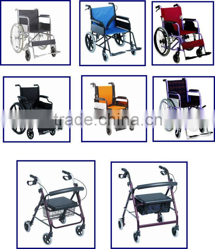 Manual Steel Folding Power Wheelchairs Price