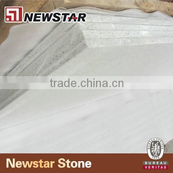 White quartz tub shower panel,quartz shower surrounds