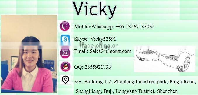 2016 Best Christmas Gift Self Scooter Two Wheels Self Balancing Scooter Wholesale Price