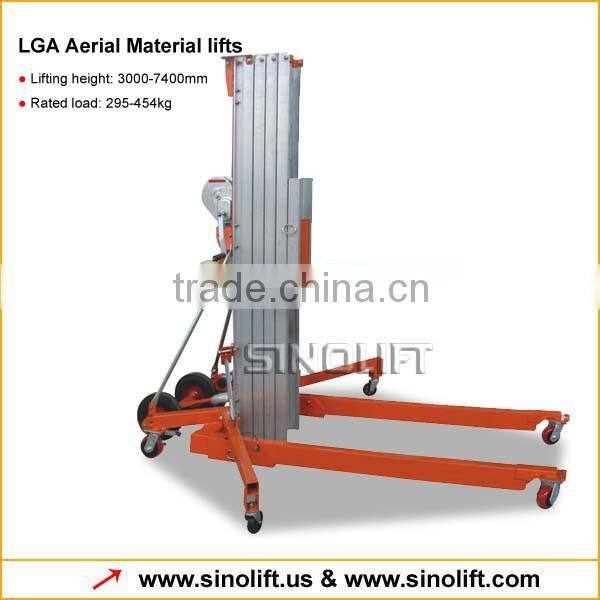 Sinolift-LGA Aerial Material lifts with CE