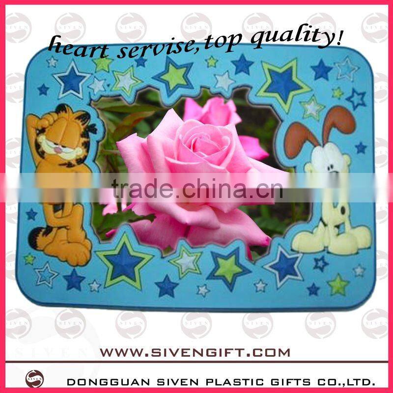 cartoon pvc 3d christmas picture frame ( welcome to custom)