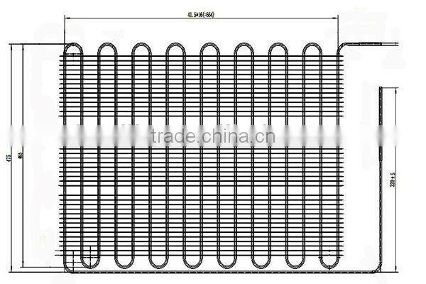 8U Freezer Spare Parts Wire Tube Condenser In India