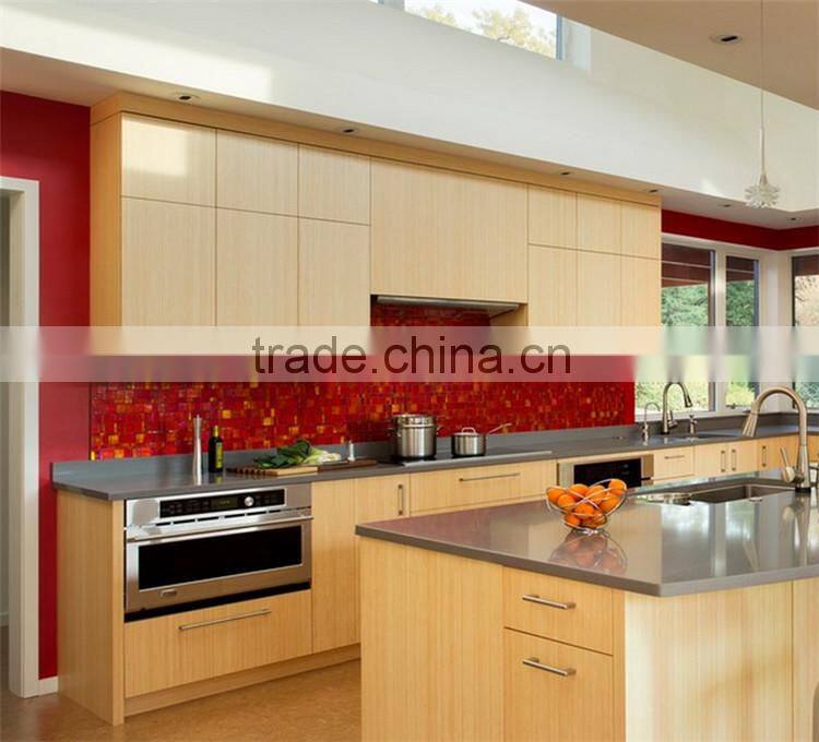 Kitchen cabinet removable design, matt lacquer kitchen cabinet