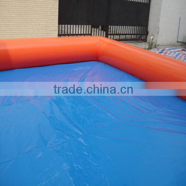 Hola square inflatable adult swimming pool