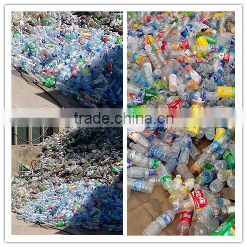 Plastic label separating machine