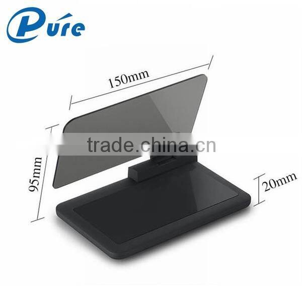 Universal Car GPS HUD Head Up Display Holder For Smart Mobile Phone