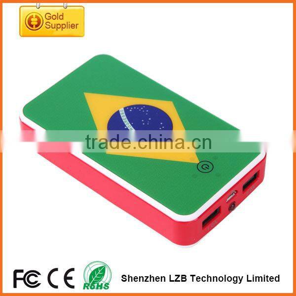 high capacity world cup portable rechargeable qi wireless charger,mini portable qi wireless charger
