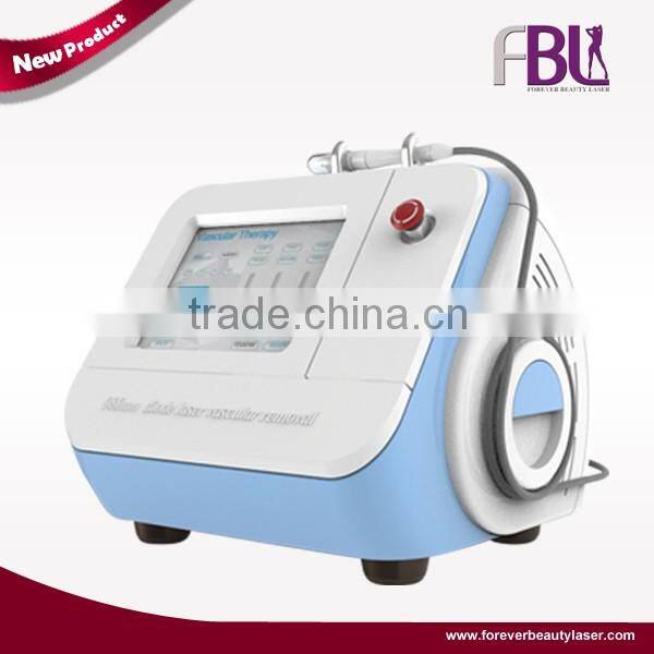 New arrival!!!High frequency 980 diode laser Portable Spider vein/vascular/blood vessels removal machine with Ce approved