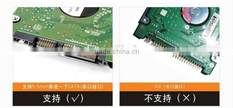 2.5 inch USB 2.0 HDD Case Hard Drive Disk SATA External Storage Enclosure Box