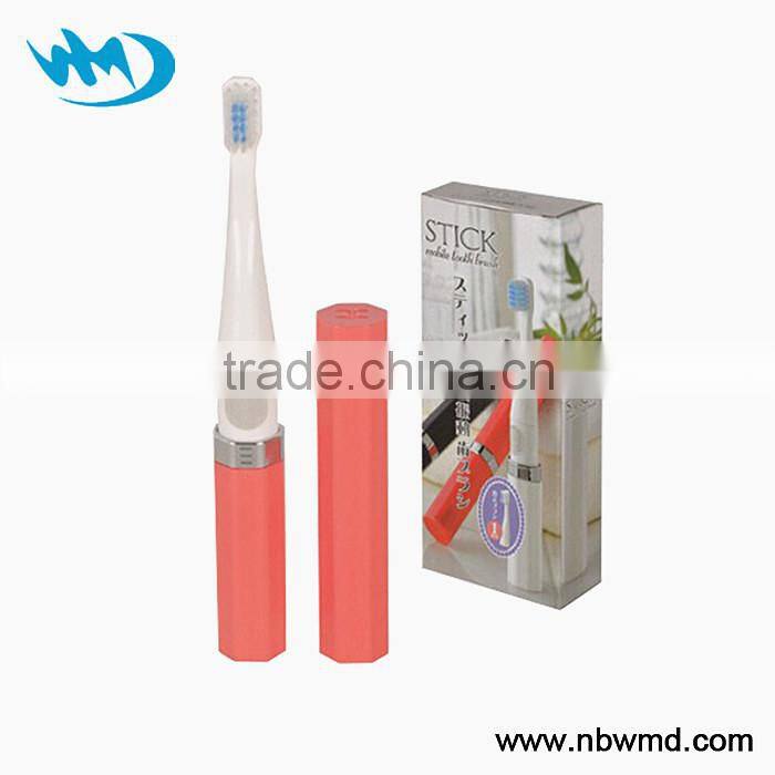 Snap-on brush head designed Made in china tooth brush