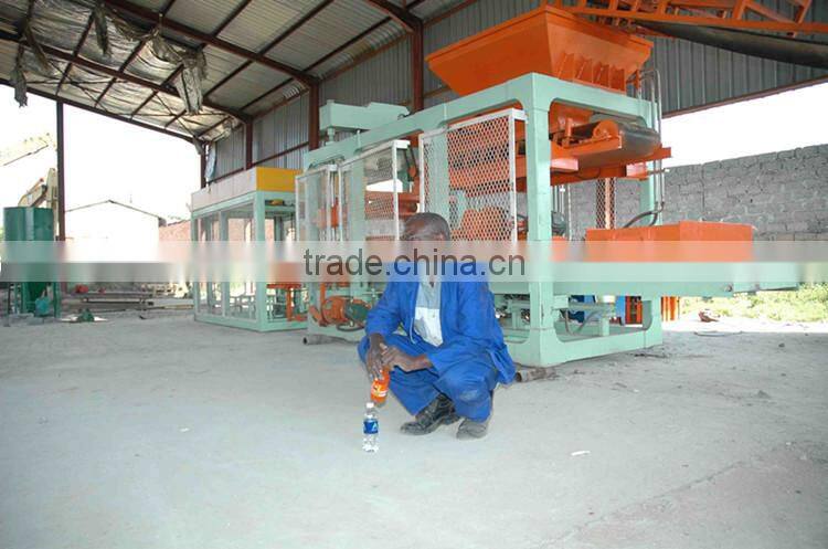 big capacity multi-function fully automatic brick block production line QT4-15