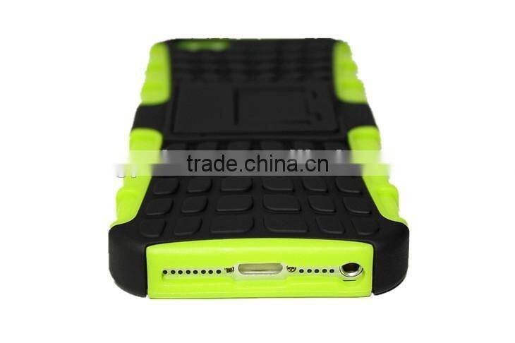 FOR iphone SE Case Armor case Heavy Duty Hybrid Rugged TPU Impact Kickstand Hard Cover ShockProof for iphone 5