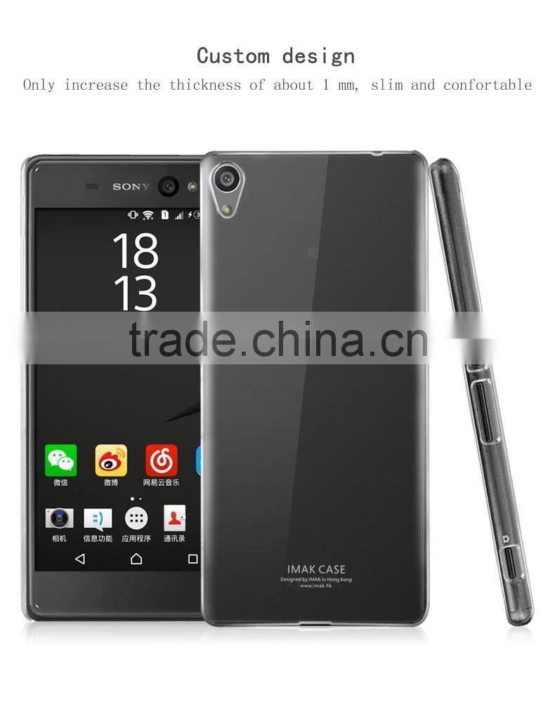 2016 Newest ORIGINAL IMAK Quality Crystal Case for Sony Xperia C6 BACK COVER,Ultra DIY CASE Cover AIR II CASE ANTI-SCATCH