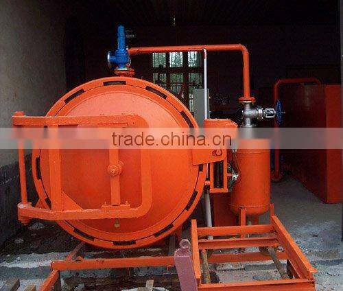 Industry rubber sulphurized autoclave