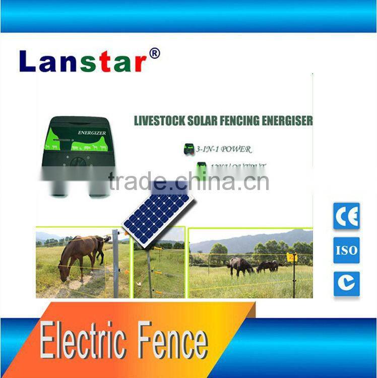 Lanstar polar electric fence livestock farm electric fence energizer for sheep