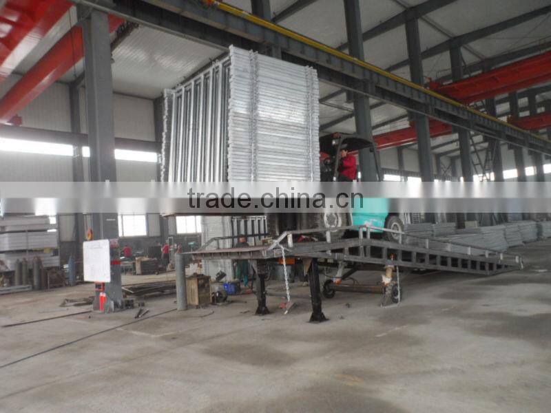 10T mobile hydraulic container yard ramp