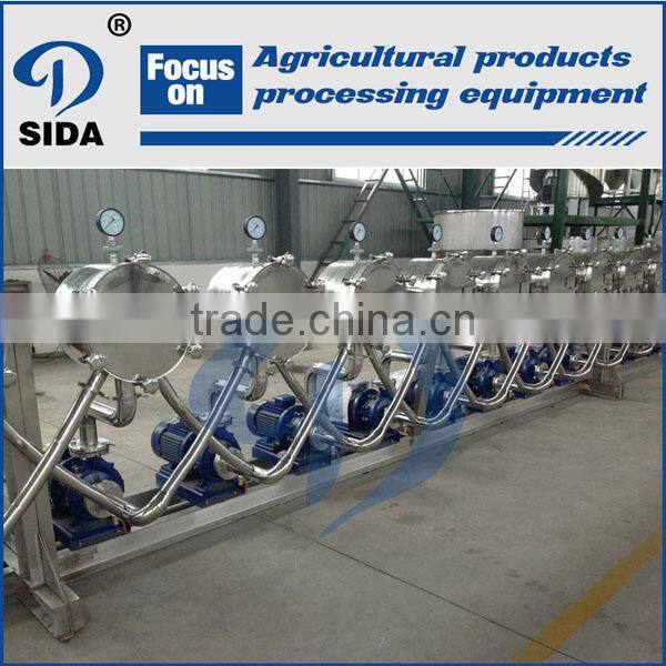 Potato starch production line 10T starch processing machine