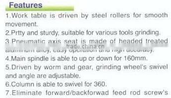 Universal tool and lapping grinding